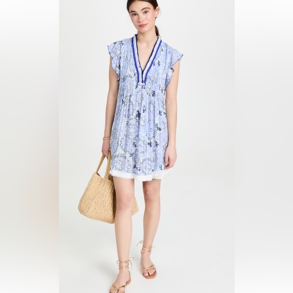 NWOT Poupette St. Barth — Sasha Floral Print Mini Dress - Picture 5 of 12